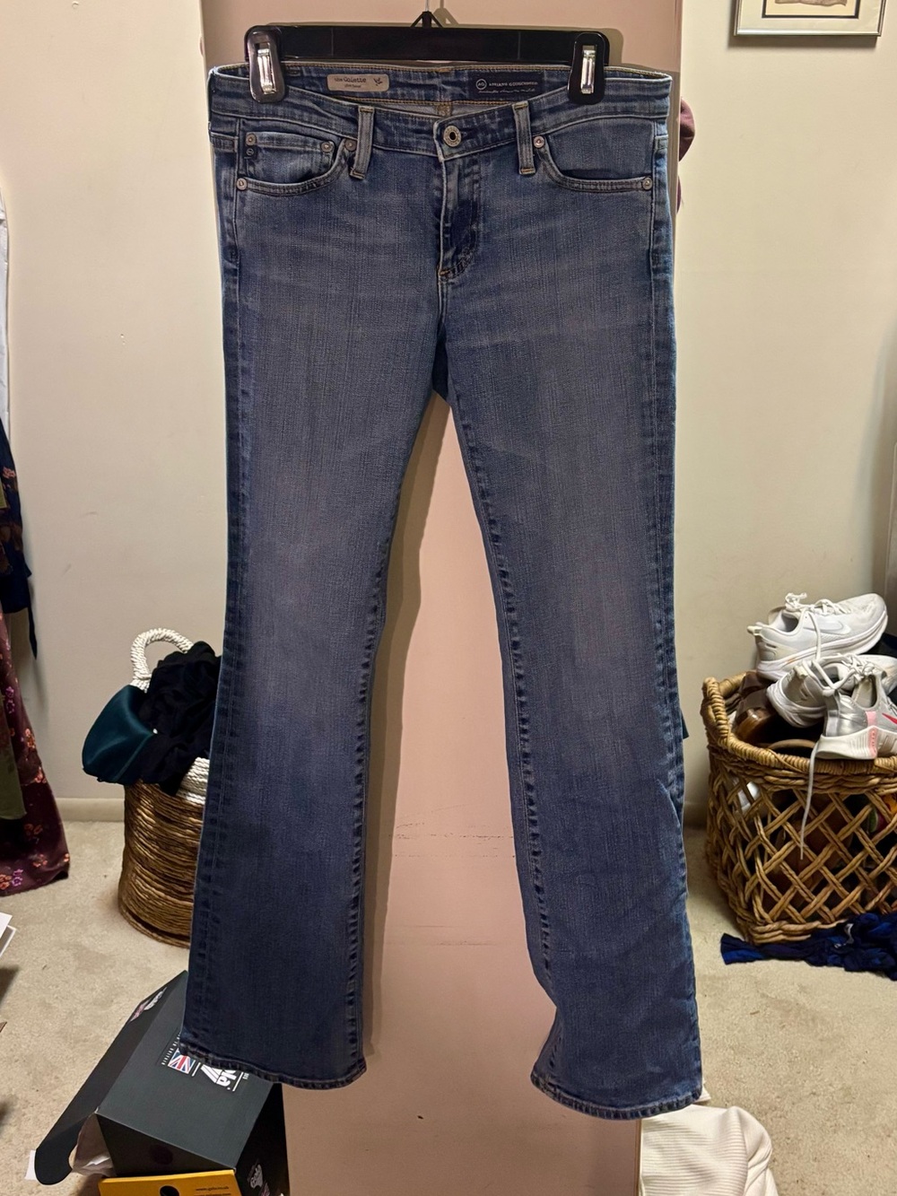 Ag Adriano Goldschmied the Colette Low Rise Slim Bootcut Jeans